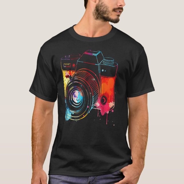 Fotografifotograf T Shirt (Framsida)