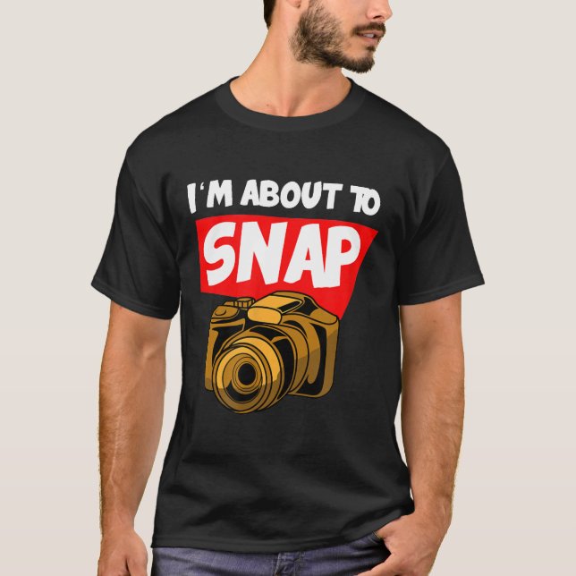 Fotografifotografering Gift jag är på väg. T Shirt (Framsida)