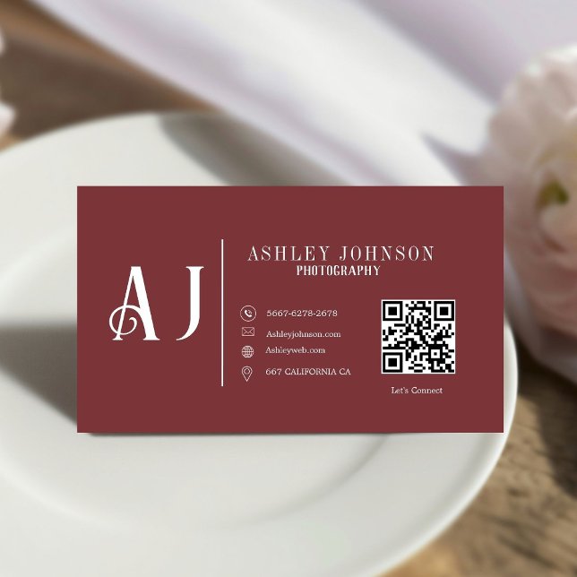 Fotografifotografi av modern kalligrafi visitkort (Skapare uppladdad)