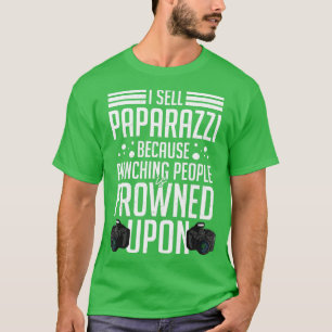 Fotografifotografi av Paparazzi Photos Camera Phot T Shirt