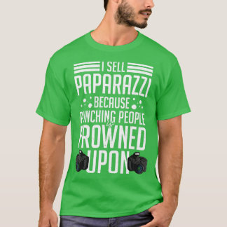 Fotografifotografi av Paparazzi Photos Camera Phot T Shirt