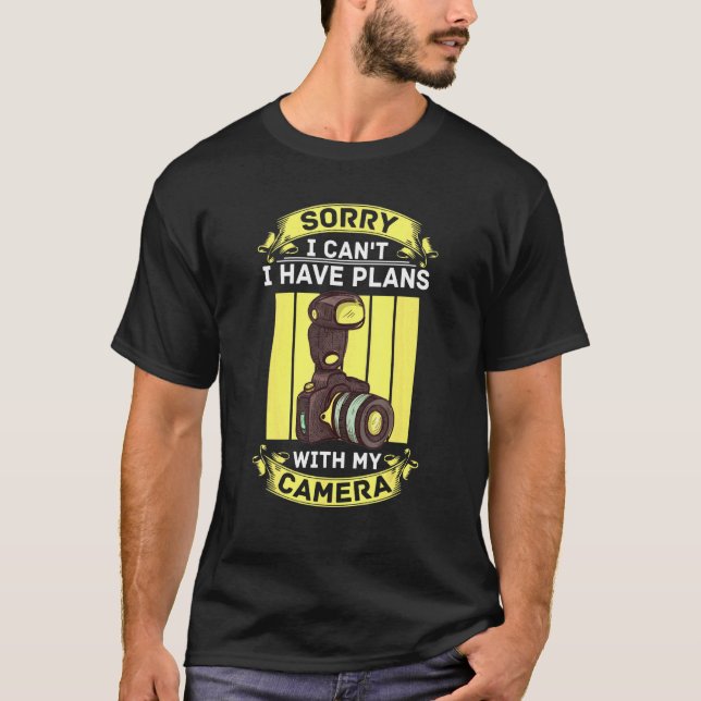 Fotografifotografi av Paparazzi Photos Camera Phot T Shirt (Framsida)