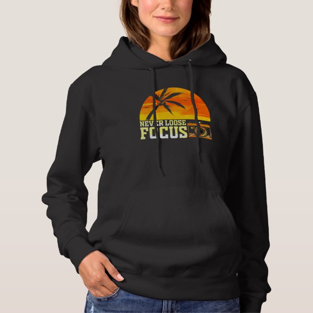 Fotografifotografi: glöm aldrig Focus Camera T Shirt (Framsida)