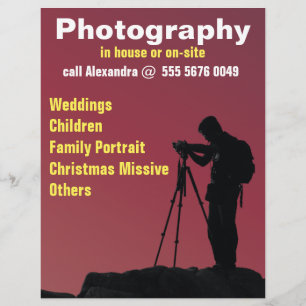 Fotografifotografier Trustworthy Flyer