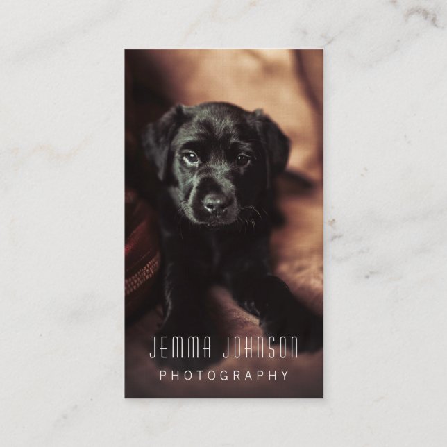 Fotografifotomall Marknadsföring Visitkort (Framsida)