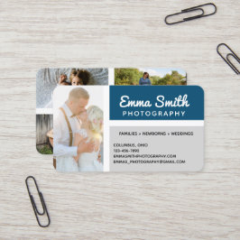 Fotografifoton Lägg till Logotypens Personlig Visitkort