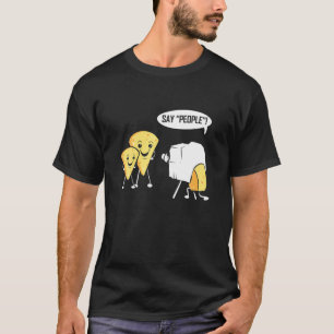 Fotografigåva för fotografi av Älskare Ost säger: T Shirt