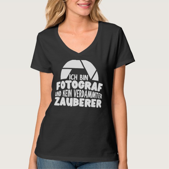 Fotografiguiden Ingen guide Fotografikamera Apertu T Shirt (Framsida)