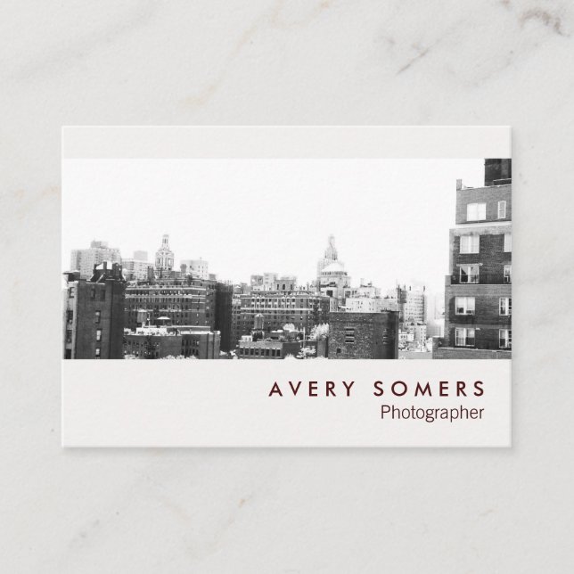 Fotografiinfofoto för professionell Fotografi Tilläggskort (Framsida)