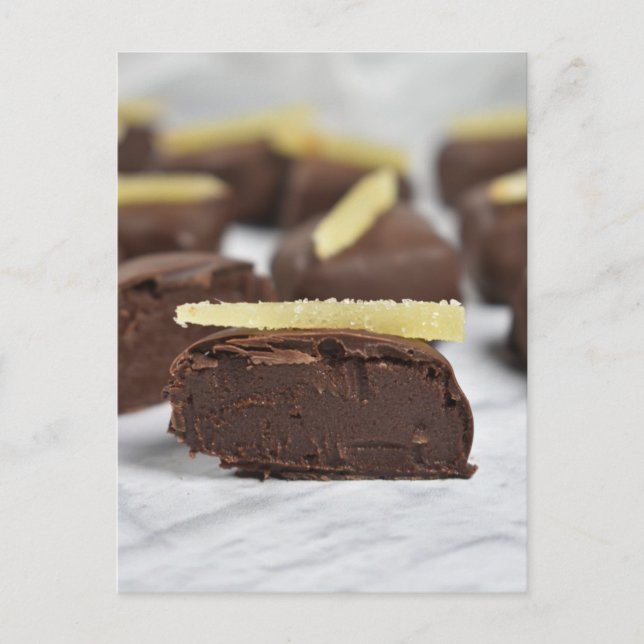 Fotografiingefält Chocolate Bons Vykort (Framsida)