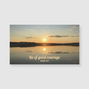 Fotografiinspirerande magnet för kurssolnedgång