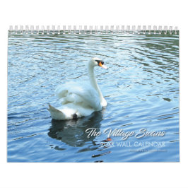 Fotografikalender för byfamiljen Svan Kalender