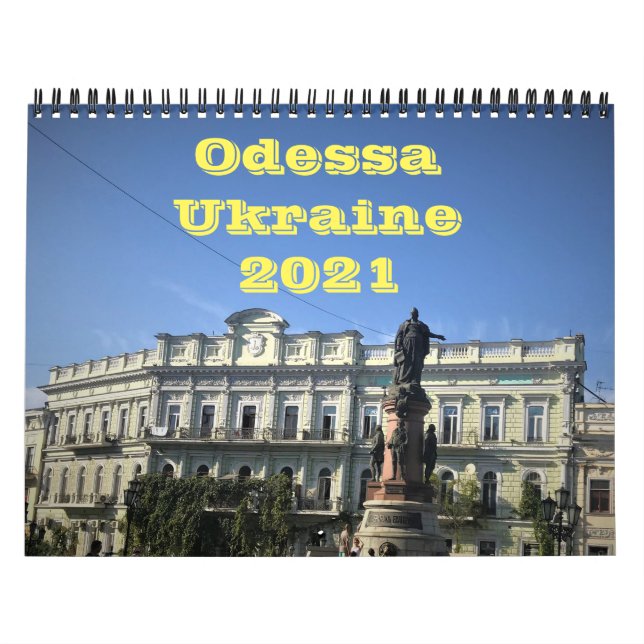Fotografikalender för Odessa Ukraina 2021 Kalender (Omslag)