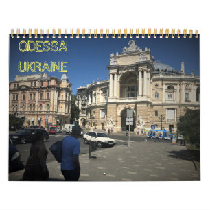 Fotografikalender för Odessa Ukraina Kalender