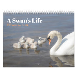 Fotografikalender för Svan-familjen Kalender