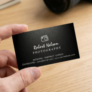 Fotografikamera med enkel projektionsyta svart visitkortmagnet