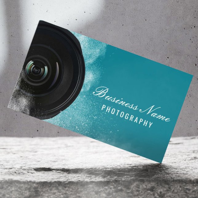 Fotografikamera Modern fotografi av fotografi Visitkort (Skapare uppladdad)