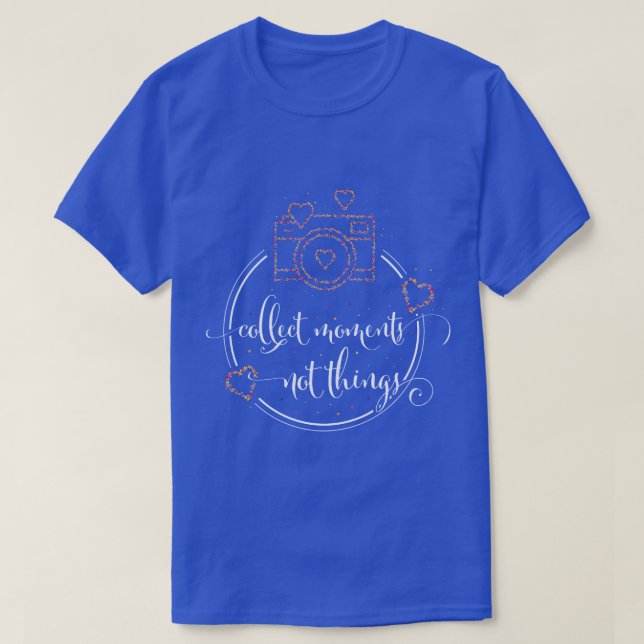 Fotografikamera T Shirt (Design framsida)