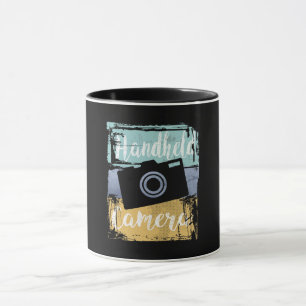 Fotografikamera Tee - Vintage Retro Camera Mugg
