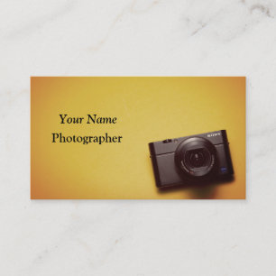 Fotografikamera Visitkort