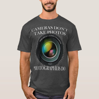 Fotografikameralins Lens T Shirt
