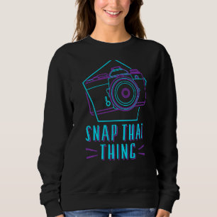 Fotografikameraljusen Retro fäster vid Sak T Shirt
