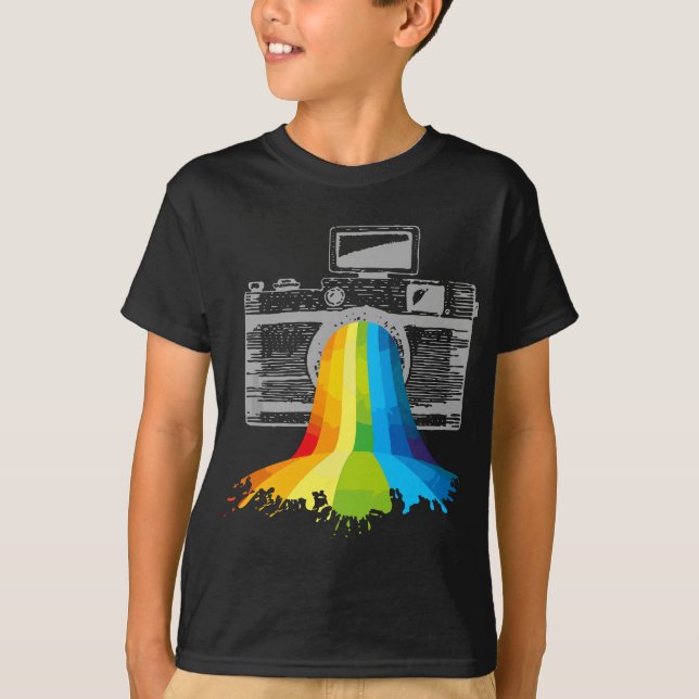 Fotografikonstnärer - fotografierarmatur t shirt (Framsida)