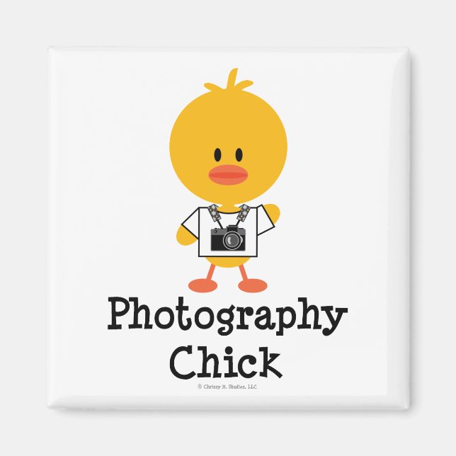 Fotografimagnet Chick Magnet (Framsidan)