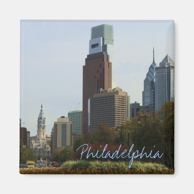 Fotografimagnet Philadelphia Pennsylvania Magnet (Framsidan)