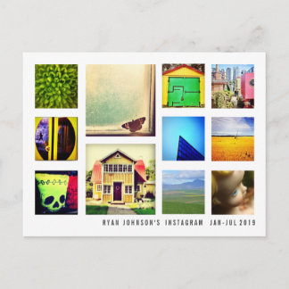 Fotografimall Instagram DIY Square Photos Vykort