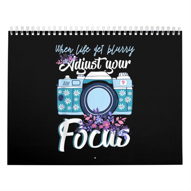 Fotografipresenter - fotografi av kameran kalender (Omslag)