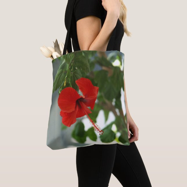fotografiqqq unik toteväska tygkasse (Närbild)
