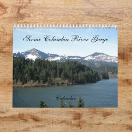 Fotografisk avbild av Scenia Columbia River Gorge Kalender