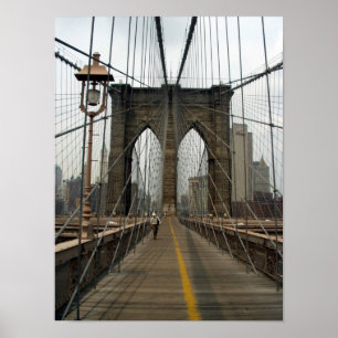 Fotografisk bild för Brooklyn Bridge Poster