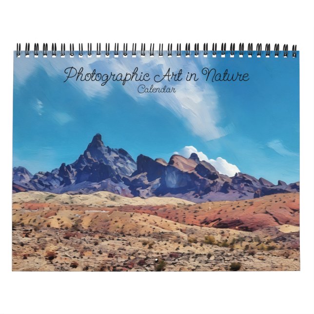 Fotografisk bild i naturkalender kalender (Omslag)