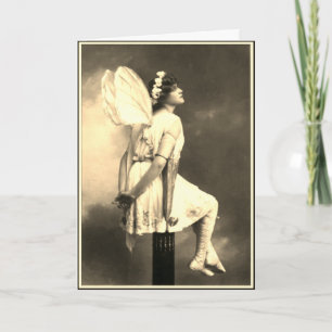 Fotografisk felik vintage avbildar helgkort