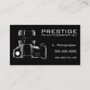 Fotografisk handel visitkort