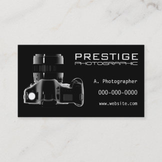 Fotografisk handel visitkort