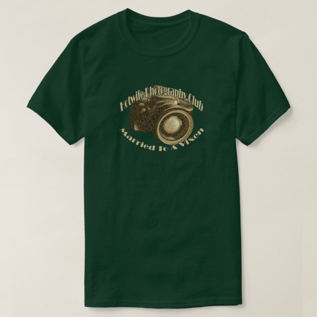 Fotografisk Klubb för hotell, gift med en Vixen T Shirt (Design framsida)