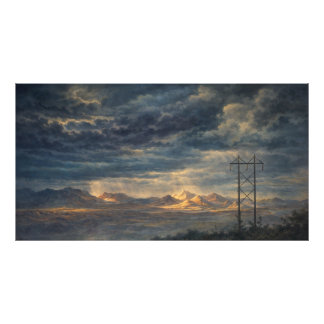 Fotografisk Landskaps Konst Redigerad (Bättre Kval Fototryck