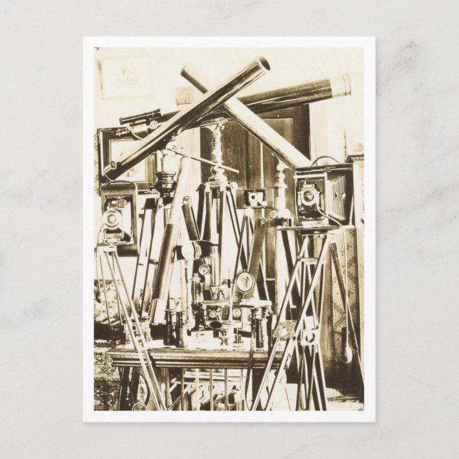 Fotografisk vintage vykort (Framsida)