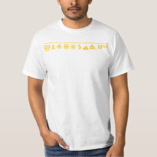 Fotografiska tshirts, vitbalans t shirt