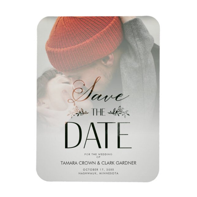 Fotografiskript för lyxmodern genomskinlighet i Br Magnet (Vertikal)