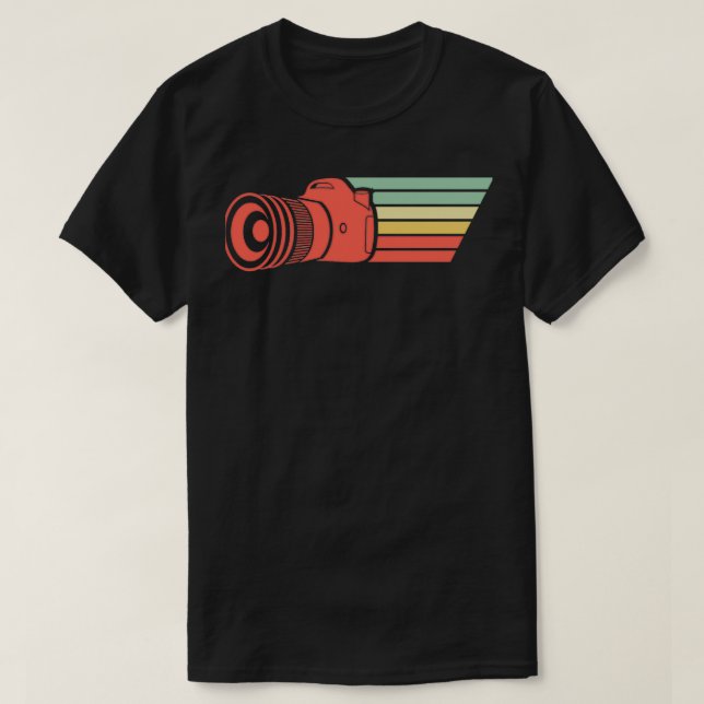 Fotografiskrivare för återfotografering av dagslju t shirt (Design framsida)
