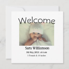 Fotografiskt modernt, minsta födelseattest för red meddelande