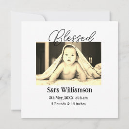 Fotografiskt modernt, minsta födelseattest för red meddelande