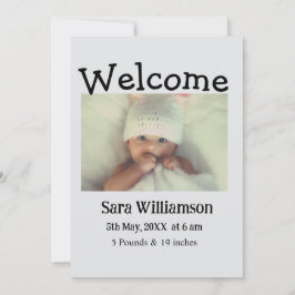 Fotografiskt modernt, minsta födelseattest för red meddelande