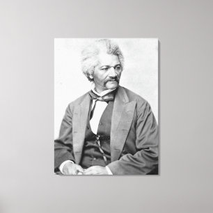 Fotografiskt porträtttryck för FREDERICK DOUGLAS Canvastryck
