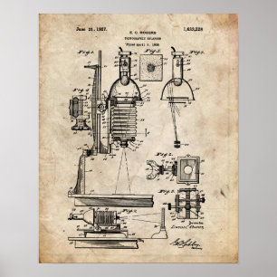 Fotografiskt större patent poster