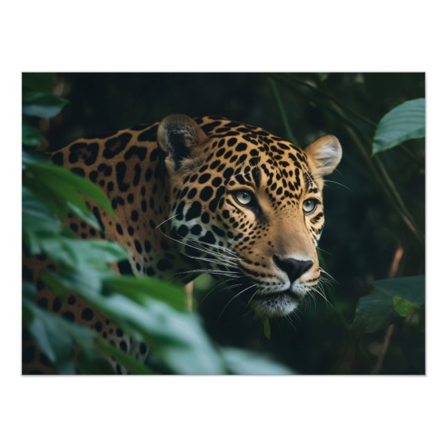 Fotografiskt tryck-Leopard Fototryck (Framsidan)